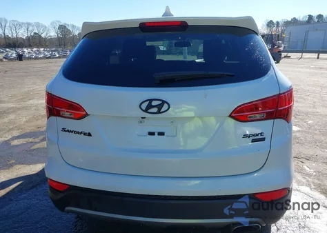 2013 Hyundai Santa Fe Sport z USA, uszkodzony, nr VIN 5XYZUDLB1DG096849